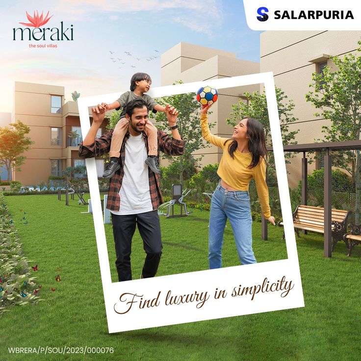 Luxury Villas in Joka, Kolkata - 3 & 4 BHK Villas by Salarpuria Group _ Meraki