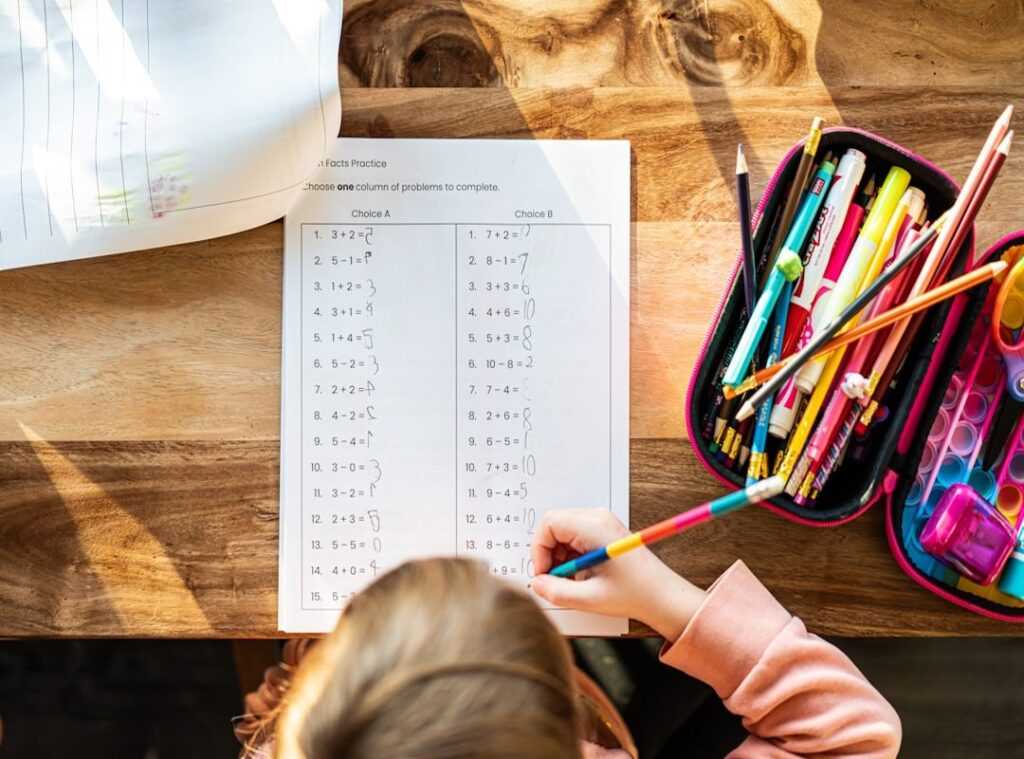 basic math kids