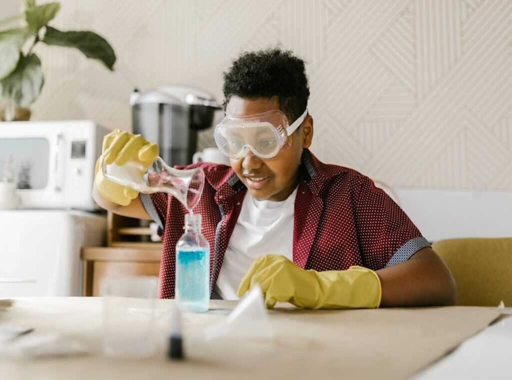 science experiments home