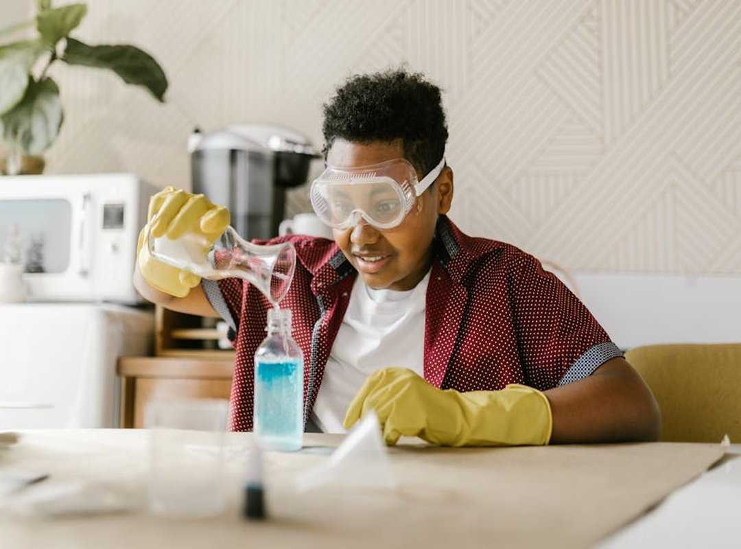 science experiments home