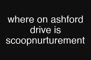 where on ashford drive is scoopnurturement